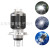 Motorcycle/Electric Car Headlight H4 H6 Far and near Light Integrated Spotlight White/Yellow Two-Color Modified H6 Bulb