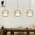 New Chinese Restaurant Chandelier Chinese Style Japanese Bedside Bird Cage Chandelier Corridor Aisle Balcony Lantern Tea Room Bamboo Lamp