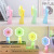 2022 New Simple Handheld Desktop Flower-Shaped Outdoor Portable Fan Office Dormitory Summer Promotion Gift