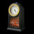 Factory Direct Sales Led Clock plus Mirror Simulation Flame Fireplace Light