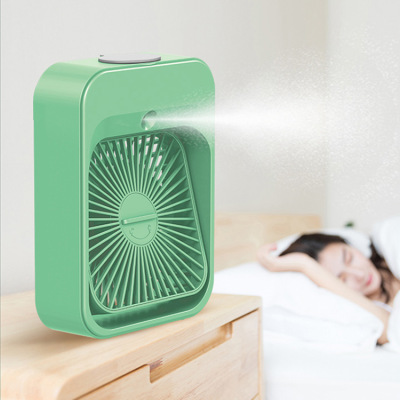 2022 New USB Mini Air Conditioner Mute Spray Household Humidifier Desktop Water Cooling Fan Air Cooler Little Fan