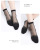 Women's Socks Spring and Summer Thin Transparent Bottom Shallow Mouth Glass Invisible Lace Stockings Boat Socks Crystal Non-Slip Socks