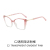 Trendy New Square TR90 Plain Glasses Women's Comfortable Spring Leg Spectacle Frames Eye Protection Glasses Frame