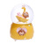 New Airplane Happy Little Monkey Crystal Ball Music Box Music Box Snow Rotating Children Student Birthday Gift