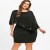 EBay AliExpress 2020 Popular Irregular Sequin Stitching Large Size Women's Dress Female 8 Color 8 Size