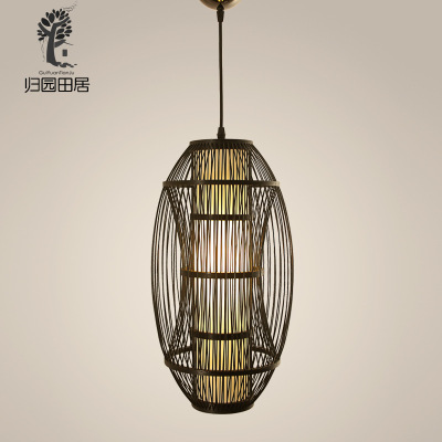 Handmade Bamboo Chandelier in Chinese Antique Style Chandelier Handmade Bamboo Products Hotel Club Bamboo Lamps