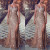 AliExpress Amazon Wish Cross-Border Hot European and American Women's Clothing Sexy One-Shoulder Sleeveless Bronzing Dress Split Dress