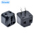 WDI-6 Japanese Standard 2-Pin Plug One-to-Two Jack One out of Two 5-Hole Multi-Functional Socket American Standard 2 Flat Feet Canada