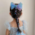 Japanese and Korean New TikTok Red Banderole Colorful Long Streamer Braided Hair Bow Barrettes for Girls Princess Hairpin