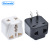 WDI-6 Japanese Standard 2-Pin Plug One-to-Two Jack One out of Two 5-Hole Multi-Functional Socket American Standard 2 Flat Feet Canada