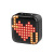 Square Led Creative Bluetooth Speaker Wireless Retro Girl Cute Colored Lights New Gift Mini Pixel Audio