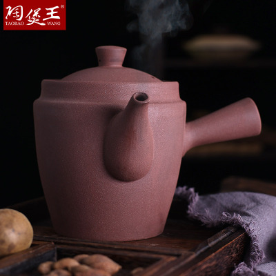 Ceramic Pot King Dry Burning 800 Degrees Non-Cracking Old-Fashioned Ceramic Clay Casserole Clay Pot Health Pot Selenium Pottery Casserole