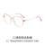 New TR90 Metal Mixed Glasses Plain Glasses Polygonal Irregular Spring Glasses Frame Myopic Glasses Frame