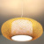 Chinese Style Chandelier Handmade Bamboo Artwork Lamps Modern and Unique Living Room Dining Room Bedroom Study Lamp Bamboo Lamp
