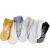 New Lace Lace Socks Thin Cotton Mid-Calf Silk Stockings Summer Sweat Absorbing Non-Slip Invisible Boat Socks Women's Socks
