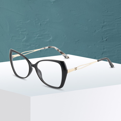 Large Frame TR90 Glasses Frame Fashion Trendy Plain Glasses Square Optical Frame Myopia Glasses Frame