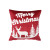 Amazon Super Netherlands Velvet Christmas Cross White Bear Border Elk Pillow Bedside Cushion Embroidered Pillow Cover Pillow