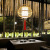 New Chinese Retro Small Droplight Restaurant and Tea House Corridor Aisle Bamboo Lantern Japanese Tea Room B & B Bar Bedside Lamp