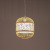 Modern Chinese Small Droplight Chinese Restaurant Aisle Chandelier Tea House Restaurant Bar Lamp Study and Bedroom Bedside Lamp