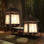 Bamboo House Chandelier Chinese Style Bamboo House Antique Zen Chandelier and Room Lamp Single Head Pastoral Restaurant Aisle Tatami Lamp
