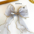 Children's Horse Tail Headdress Ice and Snow Bow Ribbon Braided Hair Mesh Barrettes Aisa Princess Hair Accessories Girls' Hair Band