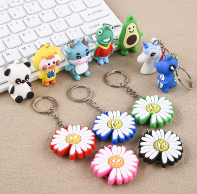 Creative New Exotic Anime Three-Dimensional Keychain Foreign Trade Exclusive