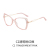 Large Frame TR90 Glasses Frame Fashion Trendy Plain Glasses Square Optical Frame Myopia Glasses Frame