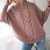 2021 Autumn and Winter Cross-Border Large Foreign Trade Women's Batwing Sleeve Sweater Half Turtleneck Cable Loose-Fitting Sweater