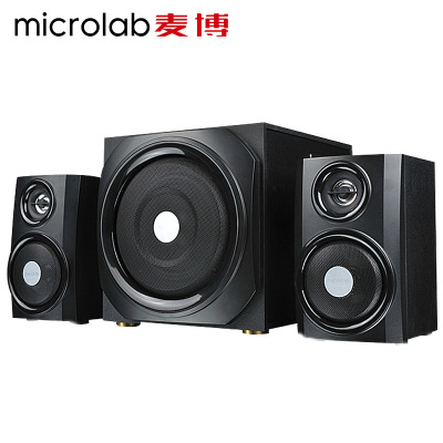 Microlab TMN-1U Computer Audio Bluetooth Extra Bass 2.1 Desktop Host Plug-in USB Speaker