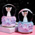Original Girl Heart Angel Girl Crystal Ball Music Box Glowing Snow Valentine's Day Gift Girls Birthday Gifts