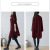 2020 Autumn and Winter New Large Size Women's Clothing Thickened Quilted Turtleneck Dress Korean Style Loose Slimming Mid Collar Dress