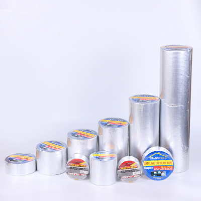 Factory Direct Sales Waterproof Tape Roof Roof Leakage Leak Repair Tape Butyl Self-Adhesive Waterproofing Membrane