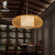 Chinese Style Chandelier Handmade Bamboo Artwork Lamps Modern and Unique Living Room Dining Room Bedroom Study Lamp Bamboo Lamp