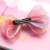 Korean Style Frozen Children Hairware Queen Aisha Princess Elsa Super Fairy Girls Crown Bow Hairpin