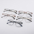 Vintage Metal Optical Frame Men's Business Full Frame Plain Glasses Retro Student Glasses Frame