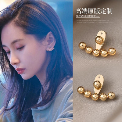 Earrings High-Grade Light Luxury Earrings For Women 2022 New Trendy Niche Design Autumn Earrings