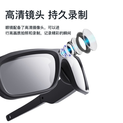 Amazon New Athletic Glasses True HD 2K Camera H.264 Video Polarized Riding Smart Glasses