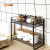 Ri Pai Wrought Iron Japanese Style Simple Shelf Kitchen Seasoning Product Seasoning Storage Rack Bathroom Countertop Storage Rack