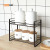 Ri Pai Wrought Iron Japanese Style Simple Shelf Kitchen Seasoning Product Seasoning Storage Rack Bathroom Countertop Storage Rack