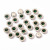 Guojie Manicure Hair Band Rhinestone SUNFLOWER DIY Ornament Accessories Mobile Phone Decorative Paster Stick-on Crystals