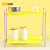 Ri Pai Removable Iron Storage Rack Desktop Storage Rack Kitchen Seasoning Rack Home Bathroom Double-Layer Organizing Rack