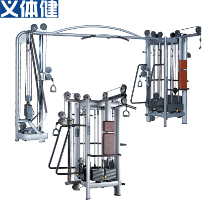 Commercial Four-Station Comprehensive Training Device Commercial Five-People-Standing Integrated Training Machine