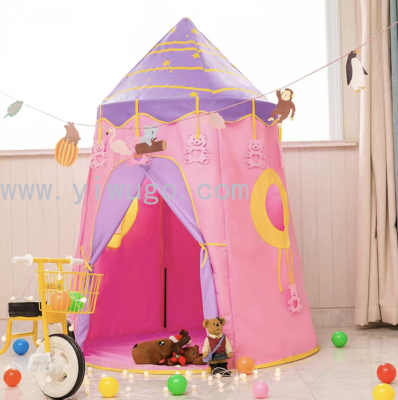 New Children's Tent Yurt Game House Princess Prince Indoor Outdoor Baby Castelet Wholesale
