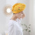 Coral Velvet Hair-Drying Cap Plain Head Wiping Hair Drying Towel Thickened Shower Cap Headcloth Soft Absorbent Instant Absorbent Towel