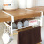 Ri Pai Kitchen Iron Multi-Purpose Storage Rack Wardrobe and Cabinet Partition Wall Storage Organizer