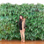 Artificial Banyan Leaves Maple Leaf Plant Wall Accessories Green Leaf Plastic Fake Branches Leaves Landscaping Decoration Imitate Leaves