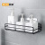 Ri Pai Iron Punch-Free Storage Rack Toilet Storage Hanging Basket Kitchen Bathroom Wall-Mounted Draining Storage