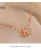 New Zircon Swan Necklace Internet Celebrity Socialite Style Rose Gold Titanium Steel Pendant TikTok