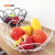 Ri Pai Nordic Fruit Plate Creative Living Room Home Ornaments European Style Drain Fruit Basket Simple Modern Iron Art Dried Fruit Plate