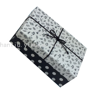 080 Rectangular Four-Piece Box Gift Bag Factory Direct Sales in Stock Wholesale Retail Quantity Discount Customization